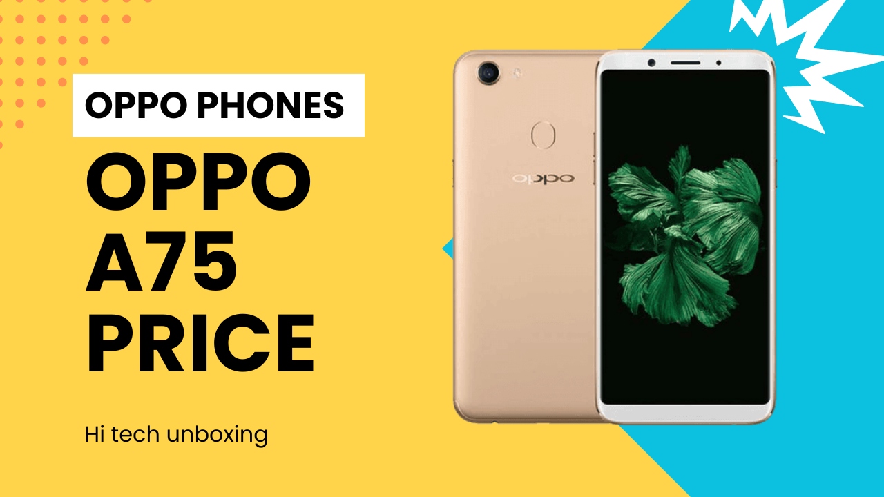 Oppo a75 price